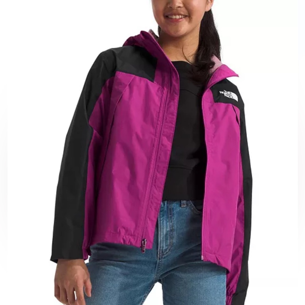 The North Face Big Girls 14/16 Antora Triclimate 3-in-1 Full-Zip Hooded Jacket